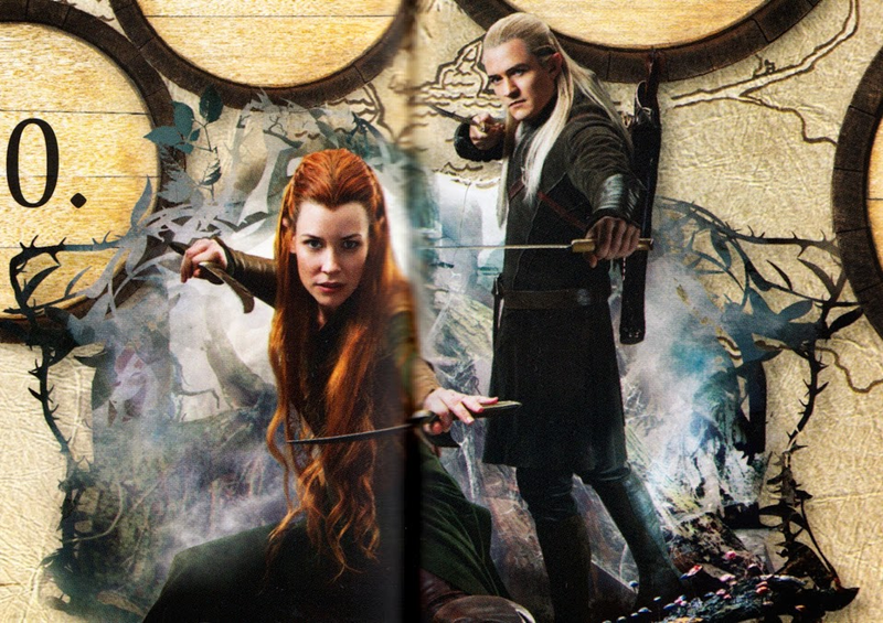 Illustration for article titled Seriously Cute Hobbit: Desolation of Smaug Poster Art